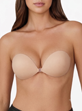 Reusable Adhesive Strapless Sticky Bra - Invisible Push-Up Bra